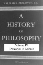 Cover art for History of Philosophy, Volume IV: Descartes to Leibniz