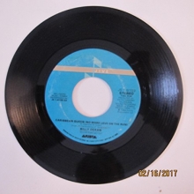 Cover art for Billy Ocean 45 RPM Caribbean Queen / Caribbean Queen (Instr)