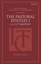 Cover art for The Pastoral Epistles: An International Theological Commentary (T&T Clark International Theological Commentary)
