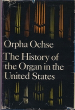Cover art for The History of the Organ in the United States