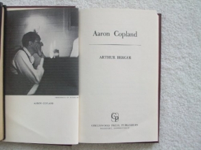 Cover art for Aaron Copland