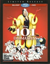 Cover art for 101 DALMATIANS BLU RAY + DVD LIMITED EDITION 