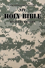 Cover art for The NIV, Holy Bible, Military Edition, Compact, Paperback, Digi Camo