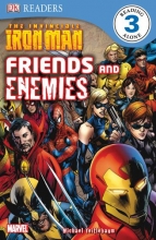 Cover art for DK Readers L3: The Invincible Iron Man: Friends and Enemies
