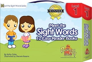 Cover art for Meet the Sight Words - Level 1 - Easy Reader Books (boxed set of 12 books)