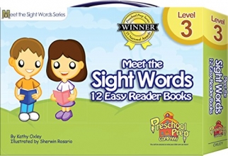 Cover art for Meet the Sight Words - Level 3 - Easy Reader Books (boxed set of 12 books)