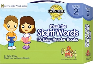 Cover art for Meet the Sight Words - Level 2 - Easy Reader Books (boxed set of 12 books)