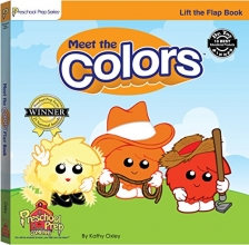 Cover art for Meet the Colors Lift the Flap Book