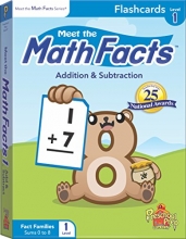 Cover art for Meet the Math Facts Addition & Subtraction Flashcards - Level 1