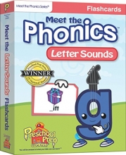 Cover art for Meet the Phonics - Letter Sounds - Flashcards