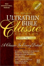 Cover art for New International Version Ultrathin Bible With Magnetic Closure: Burgundy Bonded Indexed Leather