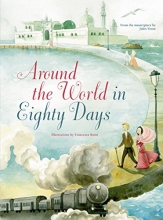 Cover art for Around the World in Eighty Days