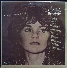 Cover art for LINDA RONSTADT A RETROSPECTIVE vinyl record