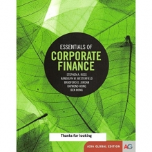 Cover art for Essentials of Corporate Finance