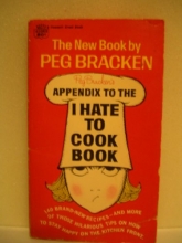 Cover art for Appendix to the I Hate To Cook Book With Over 140 Recipes and 323 Afterthoughts