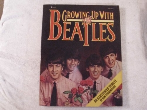 Cover art for Growing up with the Beatles: An illustrated tribute