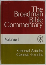 Cover art for The Broadman Bible Commentary: General Articles Genesis Exodus, Vol. 1