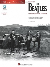 Cover art for Best of the Beatles for Acoustic Guitar (Guitar Signature Licks)