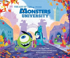Cover art for The Art of Monsters University