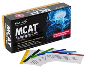 Cover art for Kaplan MCAT Flashcards + App (Kaplan Test Prep)