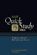 Cover art for Quick Study Bible: New American Standard Bible, Making Bible Study Easy