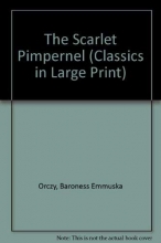 Cover art for The Scarlet Pimpernel (Classics in Large Print)