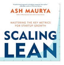 Cover art for Scaling Lean: Mastering the Key Metrics for Startup Growth