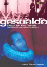 Cover art for Gesualdo: Death for Five Voices - a film by Werner Herzog