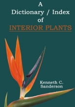 Cover art for Dictionary / Index of Interior Plants