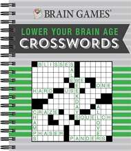 Cover art for Brain Games - Lower Your Brain Age - Crosswords