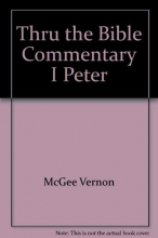 Cover art for Thru the Bible Commentary I Peter