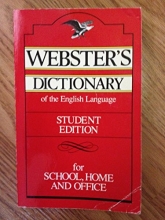 Cover art for Webster's Dictionary of the English Language