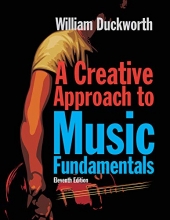 Cover art for A Creative Approach to Music Fundamentals (Book Only)
