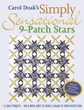 Cover art for Carol Doak's Simply Sensational 9-Patch Stars