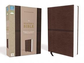 Cover art for NIV, Reader's Bible, Leathersoft, Brown: Designed for a Seamless Reading Experience