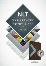 Cover art for Illustrated Study Bible NLT, TuTone (LeatherLike, Teal/Chocolate, Indexed)