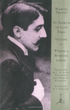 Cover art for In Search of Lost Time, Volume 2: Within a Budding Grove (Modern Library) (v. 2)