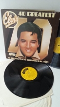 Cover art for ELVIS 40 greatest hits, gatefold, 2 x vinyl, ADEP 12 [Vinyl] Unknown