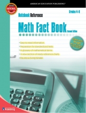 Cover art for Math Fact Book: Grades 4-8 (Notebook Reference) 2nd Edition