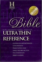Cover art for New International Version, Ultrathin Reference, Burgundy Leather: Burgundy Genuine Leather