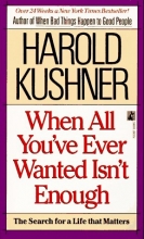 Cover art for When All You Ever Wanted Isn't Enough