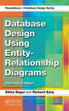 Cover art for Database Design Using Entity-Relationship Diagrams (Foundations of Database Design)