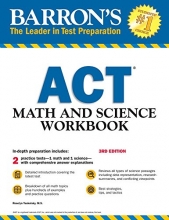 Cover art for Barron's ACT Math and Science Workbook (Barron's Test Prep)