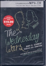 Cover art for The Wednesday Wars (unabridged MP3-CD)