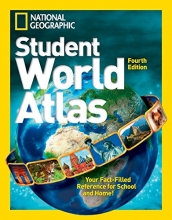 Cover art for National Geographic Student World Atlas