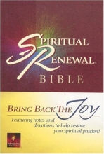 Cover art for Spiritual Renewal Bible: NLT1