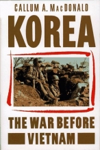 Cover art for Korea: The War Before Vietnam