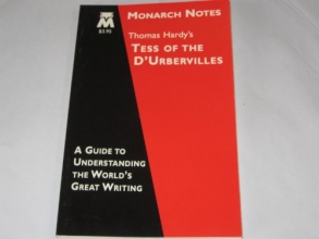 Cover art for Thomas Hardy's Tess of the d'Urbervilles (Monarch notes)