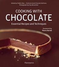 Cover art for Cooking with Chocolate: Essential Recipes and Techniques