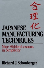 Cover art for Japanese Manufacturing Techniques: Nine Hidden Lessons in Simplicity